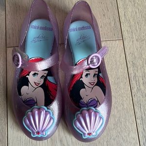Mini Melissa Disney Ariel Shoes